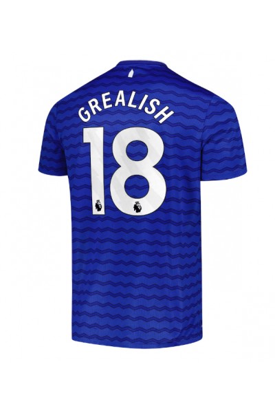 Everton Jack Grealish #18 Jalkapallovaatteet Kotipaita 2025-26 Lyhythihainen Everton Jack Grealish #18 Jalkapallovaatteet Kotipaita 2025-26 Lyhythihainen